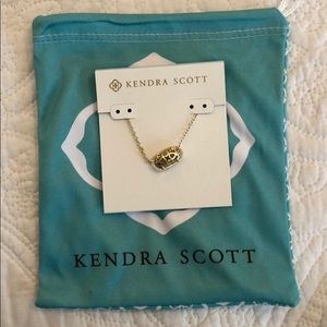 Kendra Scott Elisa gold necklace. NWT